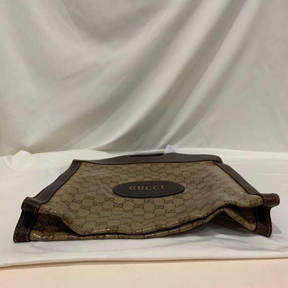 Gucci Brown GG Supreme Handbag Sku#84653 (gently used) - Picture 3 of 12